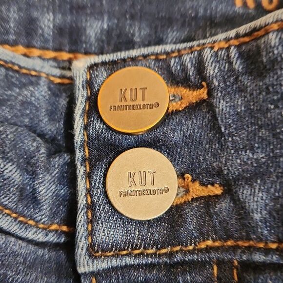 Kut From the Kloth Women's Bootcut Jeans w/ 2 Buttons & Zipper Size 14W - Picture 3 of 16
